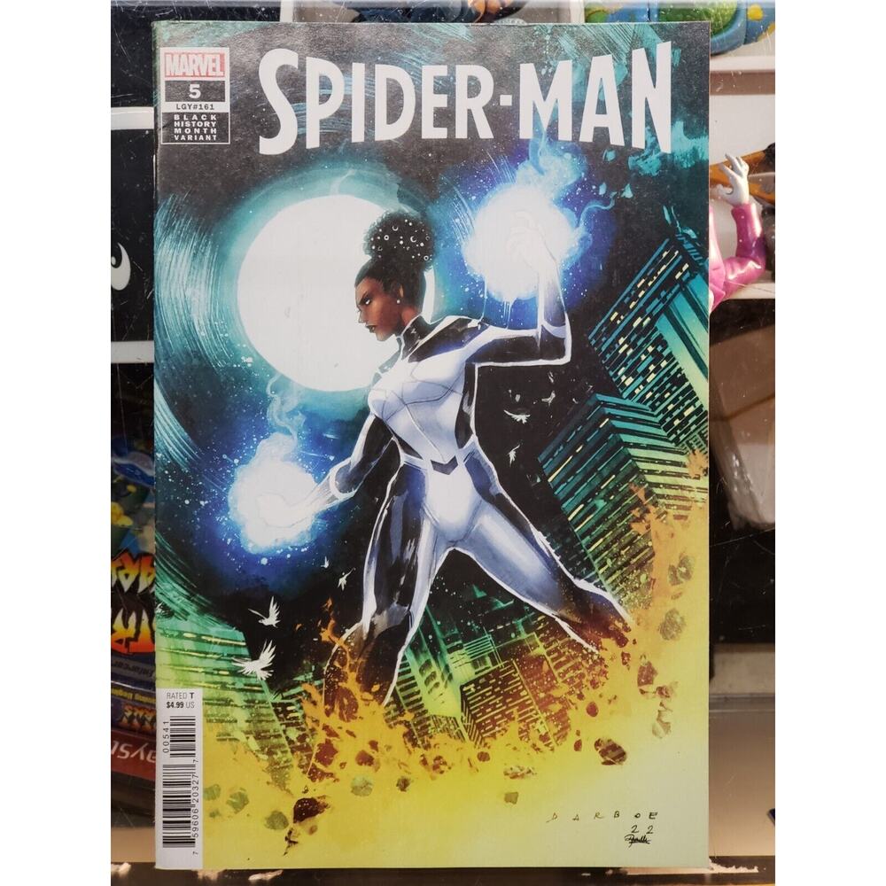 SPIDER-MAN #5 04/2023 NM/NM- DARBOE PHOTON BLACK HISTORY MONTH VARIANT MARVEL